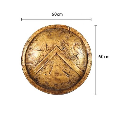 60cm-Fiberglass-Round-300-Movie-Cosplay-Prop.jpg_480x480.jpg 300 Cosplay Shield - Fiberglass Round King Leonidas Spartan Style, 60 cm