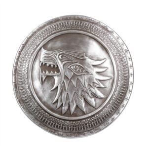 Game of Thrones Cosplay Shield - Stark Infantry Style, 60 cm Resin