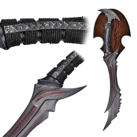 62cm-the-Elder-Scrolls-V-Skyrim-Weapons.jpg_480x480.jpg The Elder Scrolls: Skyrim Dagger - Elder Scrolls Skyrim Blunt Full Style, 62 cm - Image 1