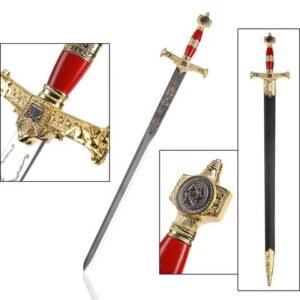 Fantasy Cosplay Cosplay Sword - Medieval 10 Century Deluxe King Style, 85 cm