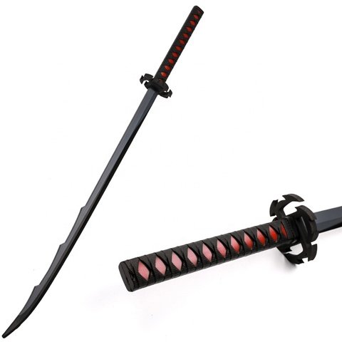 Anime-Bleach-Ichigo-Foam-Katana-Tensa-Zangetsu.jpg_480x480.jpg Bleach Katana Sword - Ichigo Tensa Zangetsu Style, PU Foam
