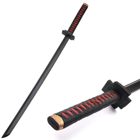 Anime-Bleach-Ichigo-Tensa-Zangetsu-Foam-Katana.jpg_480x480.jpg Bleach Katana Sword - Ichigo Tensa Zangetsu Sale Style, PU Foam