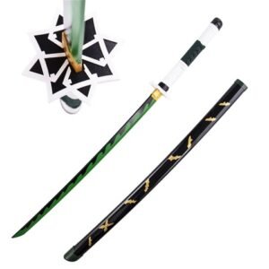 Demon Slayer Katana Sword - Sanemi Style, Wood