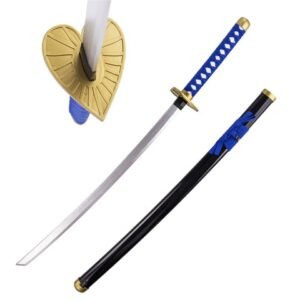 Bleach Cosplay Sword - Kaname Tousen Bamboo Style, Wood