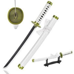 One Piece Katana Sword - Roronao Zoro Wado Ichimonji Iron Style, 45 cm