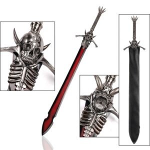 Devil May Cry 5 Cosplay Sword - Dante Rebellion Leather Style