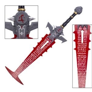 Doom Eternal Cosplay Sword - Doom Slayer Fiberglass Crucible Style