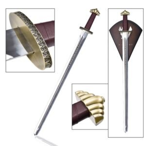Movie Cosplay Sword - TV Vikings Valhalla Freydis Wall Style, 100 cm