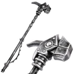 Video Game Cosplay Hammer - Arknights Siege Larp Style, PU Foam