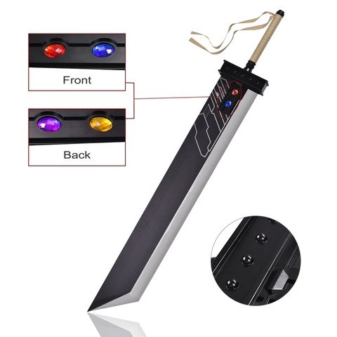 Game-FF-7-Final-Fantasy-VII-Remake.jpg_480x480.jpg Final Fantasy VII Cosplay Sword - FF 7 Remake 6 7kg Style, 150 cm - Image 1