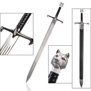 Game of Thrones Cosplay Sword - Book Version Jon Snow Longclaw Style, Wood