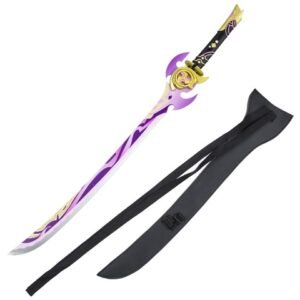 Genshin Impact Cosplay Sword - Baal Raiden Shogun Mistsplitter Reforged Style