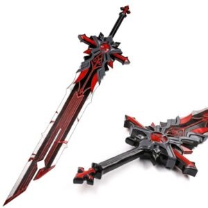 Genshin Impact Claymore Sword - Diluc Wolf's Gravestone Style