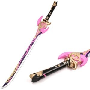 Genshin Impact Katana Sword - Raiden Shogun Baal Style, PU Foam - Ref 418869
