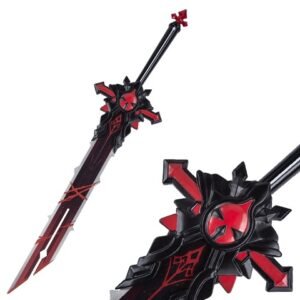 Genshin Impact Cosplay Sword - Diluc Wolf Gravestone Style