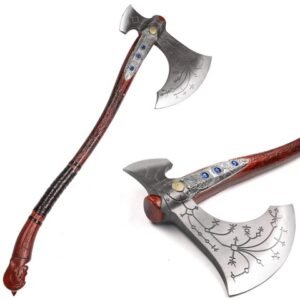 God of War Cosplay Axe - Kratos Leviathan Style, Resin - Ref 142665