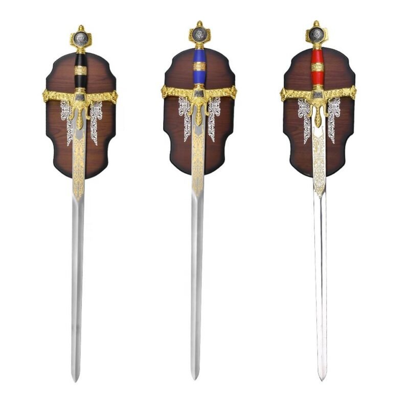 Medieval European Style 46in Unsharpened Decorative Medieval Sword