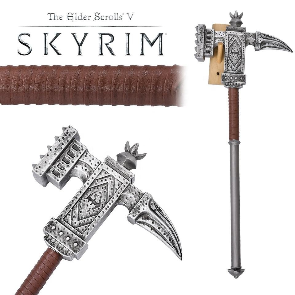 H1957900581204d468716807a706eddcb9.jpg_960x960q80.jpg The Elder Scrolls: Skyrim Cosplay Hammer - Elder Scrolls Skyrim Full Warhammer Style, 85 cm - Image 1