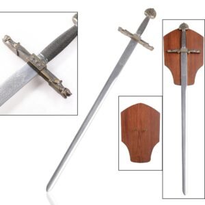 Charlemagne Style Unsharpened Decorative Medieval Sword