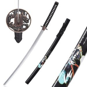 Japanese Samurai Style 102cm Unsharpened Katana with Sheath - Ref 095999