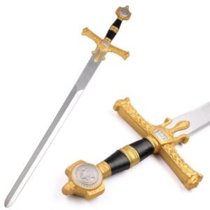 Fantasy Cosplay Cosplay Sword - Fantasy Medieval King Solomon Style, PU Foam