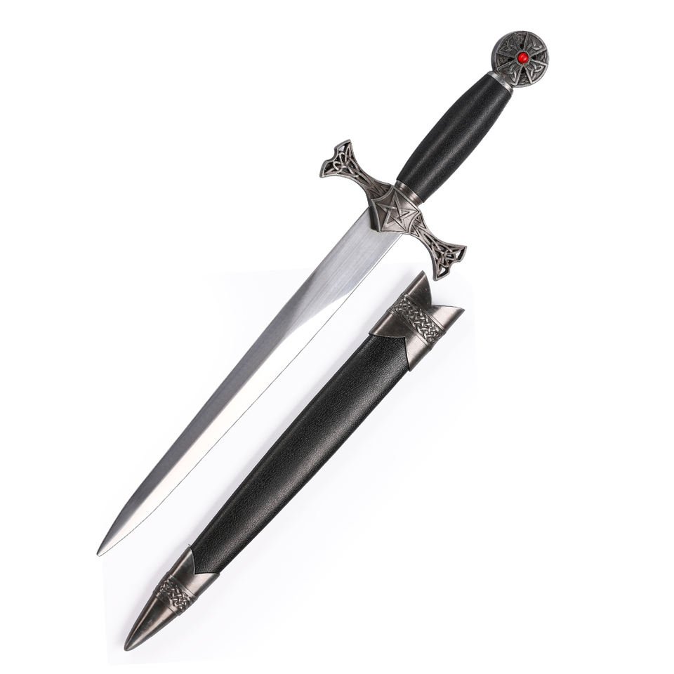 H86c44971223449efa74957d3d3212fc5b.jpg_960x960q80.jpg Medieval European Style 40cm Unsharpened Decorative Medieval Sword