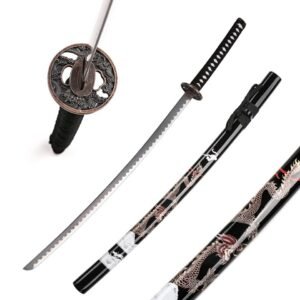 Japanese Samurai Style 102cm Unsharpened Katana with Sheath - Ref 953639