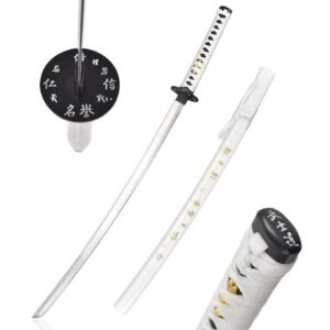 Japanese Samurai Style 100cm Unsharpened Katana with Sheath - Ref 616246