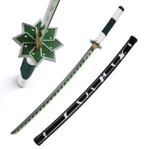Demon Slayer Cosplay Sword - Japan Sanemi Style, Wood