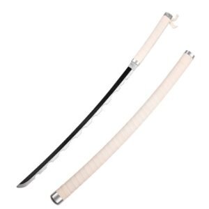 Demon Slayer Cosplay Sword - Inosuke Bamboo Style, Wood