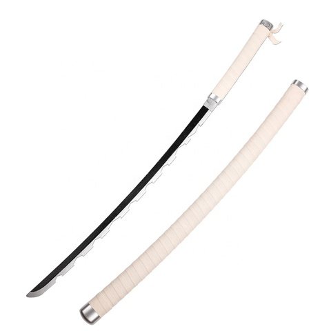 Demon Slayer Cosplay Sword - Inosuke Bamboo Style, Wood