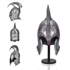 The Lord of the Rings Cosplay Helmet - Lord Rings Hobbit Polyresin Fiberglass Style, Wood
