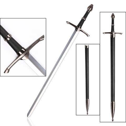Lord-of-the-Rings-Aragorn-Strider-Ranger.jpg_480x480.jpg The Lord of the Rings Cosplay Sword - Aragorn Strider Ranger Style, 41 in Zinc Alloy - Image 1