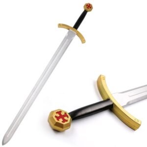 Fantasy Cosplay Cosplay Sword - Medieval Crusader Knight Padded Style, PU Foam