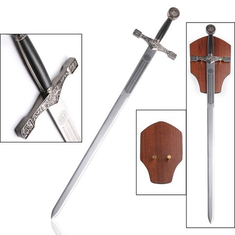 Medieval-Historical-Knight-Weapon-King-Arthur-Excalibur.jpg_480x480.jpg Fantasy Cosplay Cosplay Sword - Medieval Historical Knight King Arthur Style