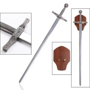Fantasy Cosplay Cosplay Sword - Medieval King Arthur Excalibur Plaque Style, Wood