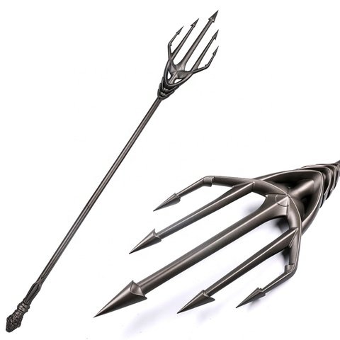 Metal-Queen-Atlanna-Trident-Aquaman-Silver-Trident.jpg_480x480.jpg DC Comics Cosplay Spear - Queen Atlanna Aquaman Silver Style