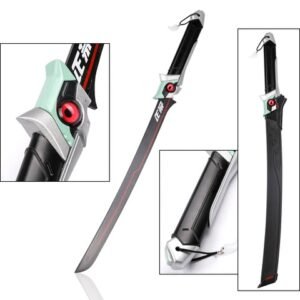 Overwatch Cosplay Sword - OW Genji Masamune Deflect Wakizashi Style