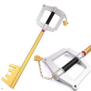 Fantasy Cosplay Cosplay Weapon Prop - Mickey Kingdom Key Gold Version Style, PU Foam