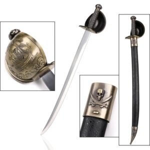 Pirates of the Caribbean Saber Sword - Jack Basket Guard Style