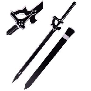Sword Art Online Cosplay Sword - Kirito Elucidator Style, Wood
