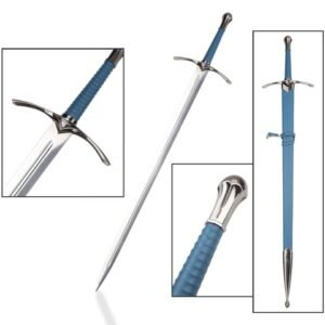 The Lord of the Rings Cosplay Sword - Gandalf Glamdring Blue Style