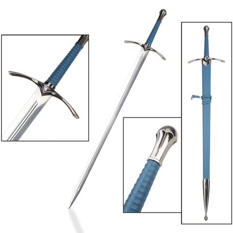 The Lord of the Rings Cosplay Sword - Gandalf Glamdring Blue Style