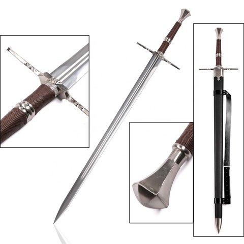 The Witcher Cosplay Sword - Wild Hunt Geralt Rivia Two Style, Wood