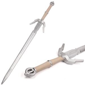 The Witcher Cosplay Sword - Ciri Zireael Silver Style, PU Foam
