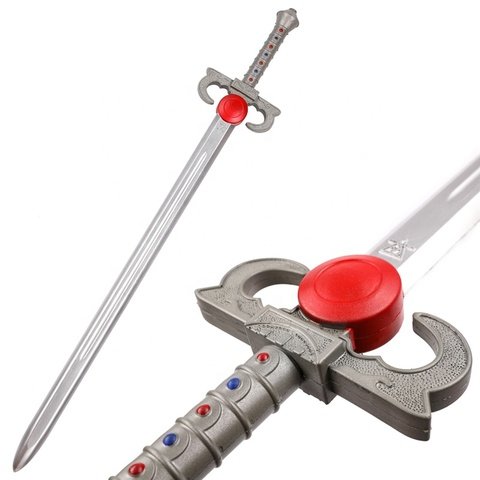 ThunderCats-Lion-O-Sword-of-Omens-Eva.jpg_480x480.jpg ThunderCats Cosplay Sword - Lion Omens Hand Painted Flexible Style, PU Foam - Image 1