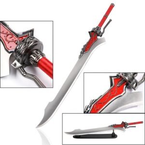 Devil May Cry 4 Cosplay Sword - Video Nero Red Queen Style