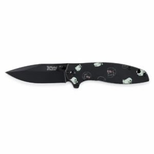 Dark Fantasy Skull Graphic Folding Knife