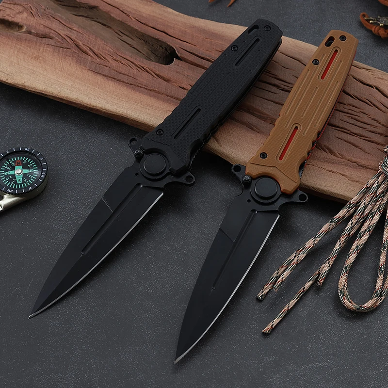 Newly Designed EDC Pocket Survival Knife in 2026 Is Suitable for Outdoor Camping 3cr13 Stainless Steel Come with a Safety Lock - product view 3
