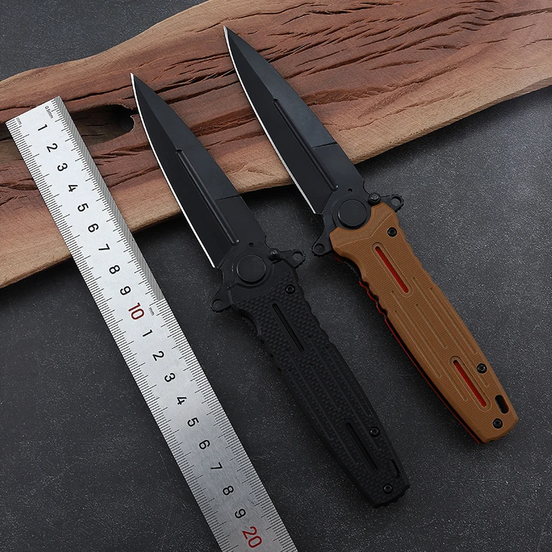 Newly Designed EDC Pocket Survival Knife in 2026 Is Suitable for Outdoor Camping 3cr13 Stainless Steel Come with a Safety Lock - product view 4